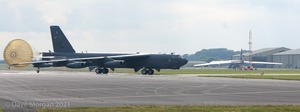 Boeing B-52H Stratofortresses land at RAF Fairford - June 2014