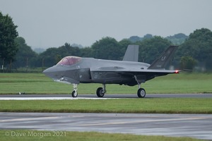 Lockheed Martin F-35A Lightning IIs arrive at RAF Fairford. 30th June 2016