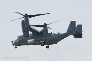 Bell Boeing CV-22B Osprey (11-0058) at RAF Fairford. 12th June 2014.