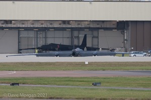U2 at RAF Fairford. 17th October 2009.