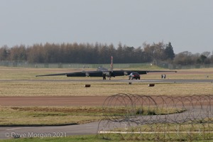 U2 at RAF Fairford. 26th January 2008.