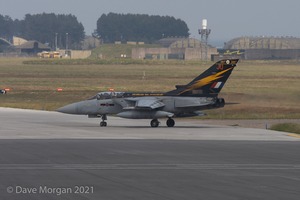 RAF Tornado F3s at RAF Leuchars. 3rd July 2008.