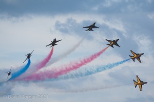RIAT 2012 - RAF Fairford. Thursday 5th July Arrivals & Practice from Rhymes Farm
