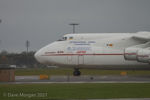 Antonov An-225. RAF Brize Norton. 28th October