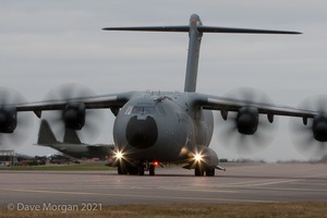 Airbus A400M. RAF Brize Norton. 1st March