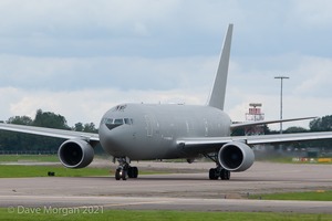 Italian Air Force KC-767. RAF Brize Norton. 15th July