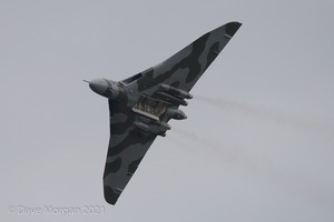Vulcan XH558. RAF Brize Norton. 7th Sept