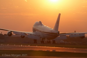 USAF E4-B. RAF Brize Norton. 19th Sept