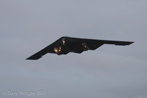 USAF B2-A Spirits. RAF Fairford. Mid August