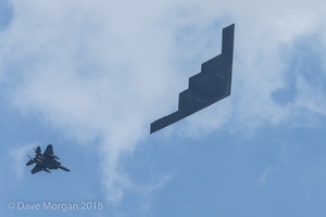 RIAT 2018 - B2 in the Brize hold for RIAT 18, Saturday 14th July