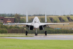 RAF Waddington Airshow Departures & Su-30 Flankers. Monday 2nd July