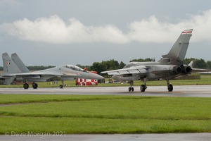 Waddington Airshow Departures and Indian Su-30 Flankers on Exercise Indra Dhanush Flights. 2nd July 2008.